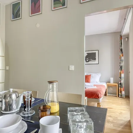 Apartament Luminous & Modern Flat With Balcony Paris-bastille