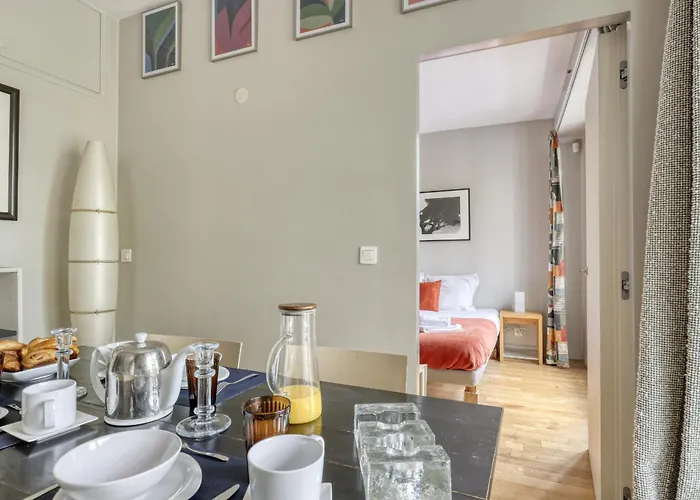 アパート Luminous & Modern Flat With Balcony Paris-bastille