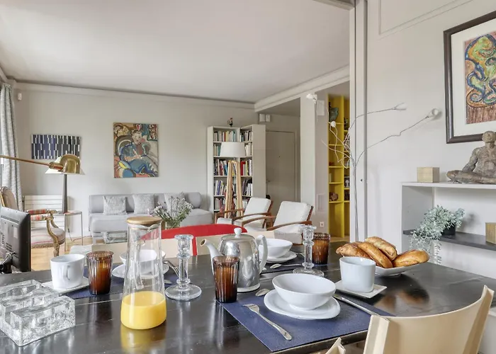 Luminous & Modern Flat With Balcony Paris-bastille アパート *