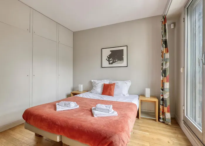 Luminous & Modern Flat With Balcony Paris-bastille アパート *