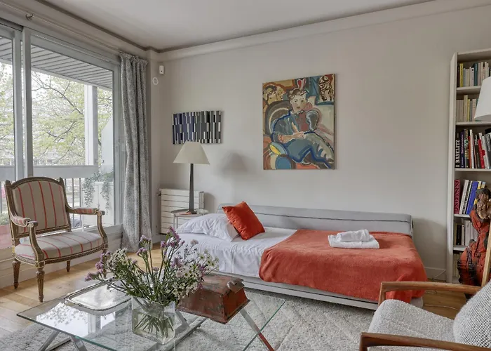 Luminous & Modern Flat With Balcony Paris-bastille Apartman Párizs